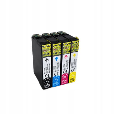 4 x Tusze do EPSON 503 XL XP-5200 XP-5205 WF-2960DWF WF-2965DWF
