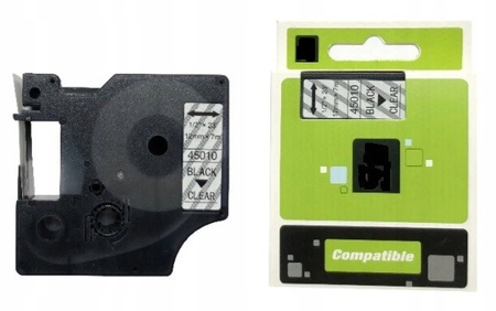 Taśma do DYMO D1 12mm 45010 7m S0720500