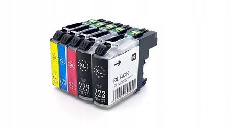 5 x Tusz do BROTHER LC223 DCP-J4120DW DCP-J562DW