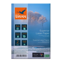 Papier fotograficzny A4 Blue Swan 128g/m² błyszczący 100 sztuk dwustronny wodoodporny szybkoschnący