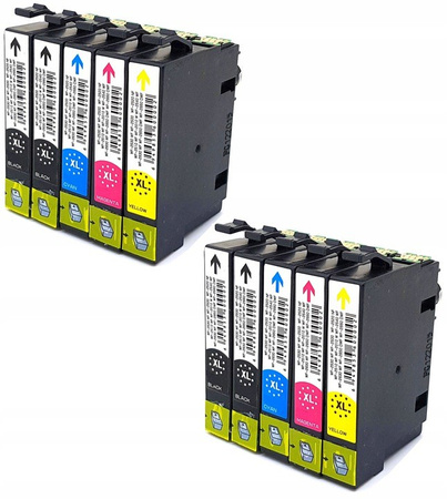 10 x Tusz do EPSON T1291 SX235W SX435W SX440W SX445W