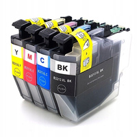 4 x Tusz do BROTHER LC3213 DCP-J572DW J774DW J772DW