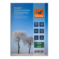 Papier fotograficzny A3 Blue Swan 200g/m² błyszczący 50 sztuk wodoodporny szybkoschnący 