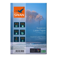 Papier fotograficzny A4 Blue Swan 105g/m² błyszczący 100 sztuk dwustronny wodoodporny szybkoschnący