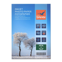 Papier fotograficzny A3 Blue Swan 150g/m² błyszczący 50 sztuk wodoodporny szybkoschnący 