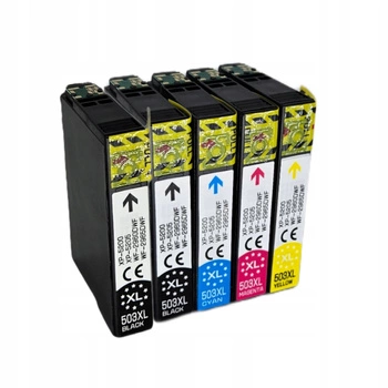 5 x Tusze do EPSON 503 XL XP-5200 XP-5205 WF-2960DWF WF-2965DWF