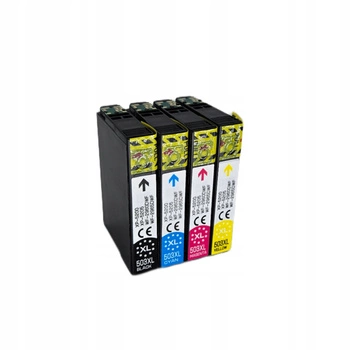 4 x Tusze do EPSON 503 XL XP-5200 XP-5205 WF-2960DWF WF-2965DWF