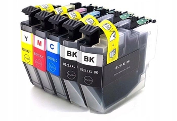 5 x Tusz do BROTHER LC3213 DCP-J572DW J774DW J772DW